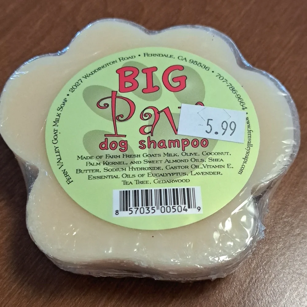 Paw-Shaped Dog Shampoo/ BUNDLE ONLY 2 OR MORE ITEMS